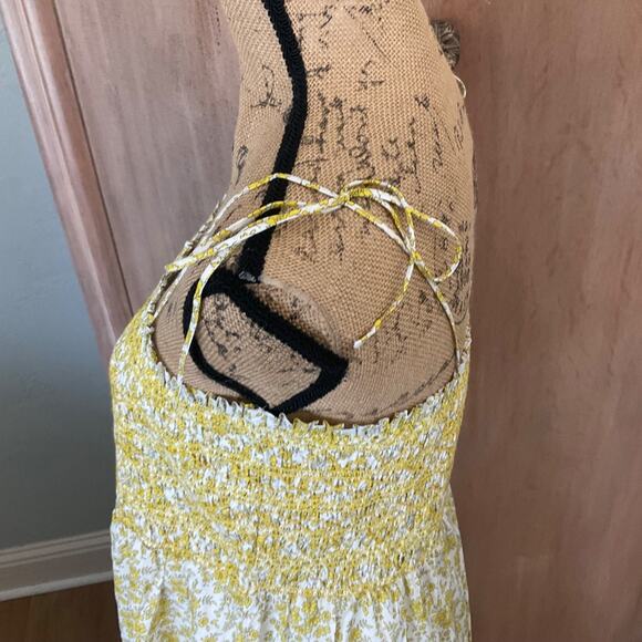 J. Crew Paloma dress Liberty floral boho garden party smocked adjustable vacay L - Picture 8 of 16